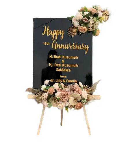 Papan Bunga Akrilik Wargasetra