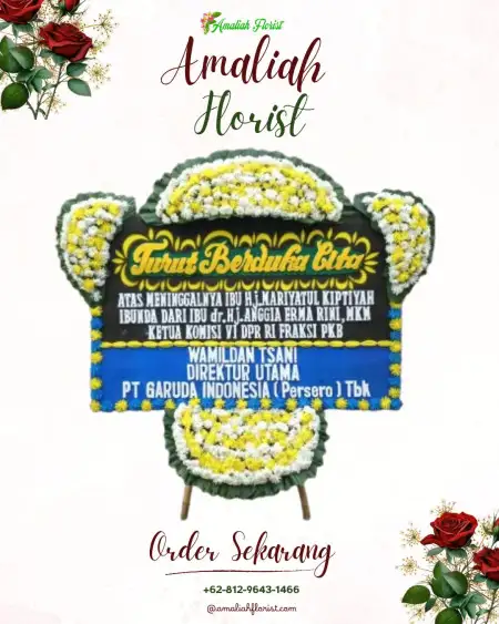 Papan Bunga Duka Wargasetra